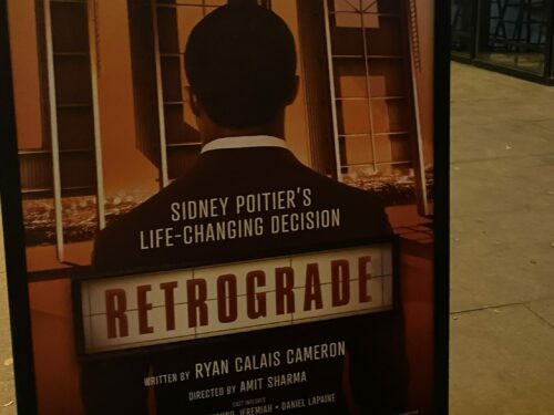 Poster for Retrograde at the Kiln Theatre