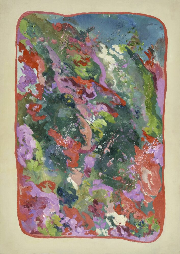 A colourful art print