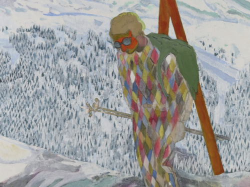 A Peter Doig painting